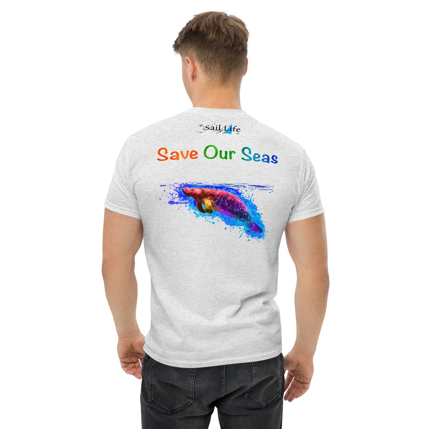 Save Our Seas-Manatee-WC | Mens Classic Tee
