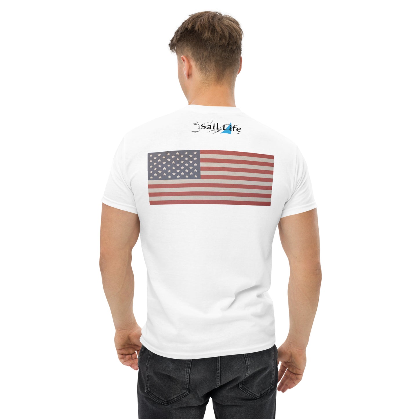US Flag - Vintage-B | Men's Classic Tee - G5K