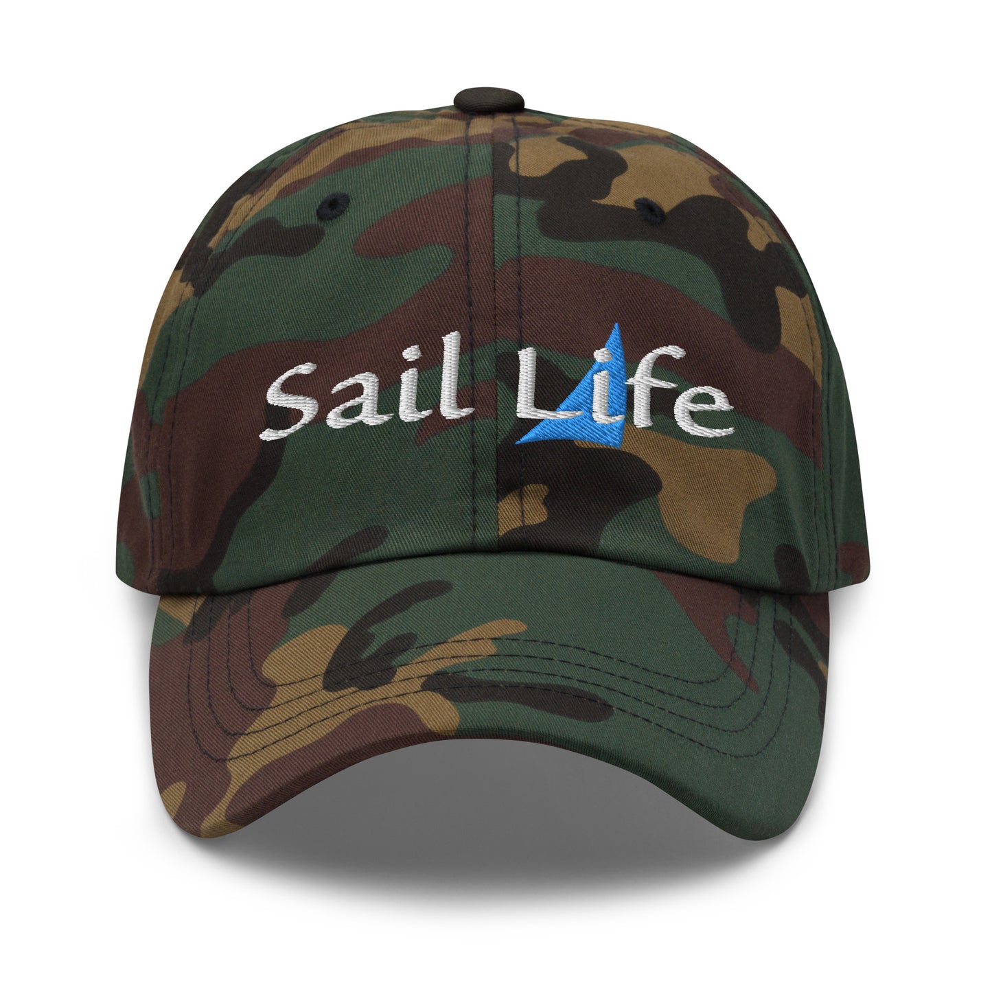 Baseball Cap - Sail Life - Wt Logo