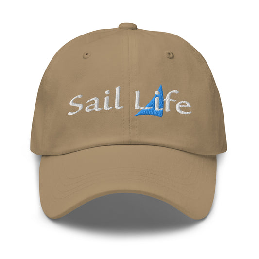 Baseball Cap - Sail Life - Wt Logo