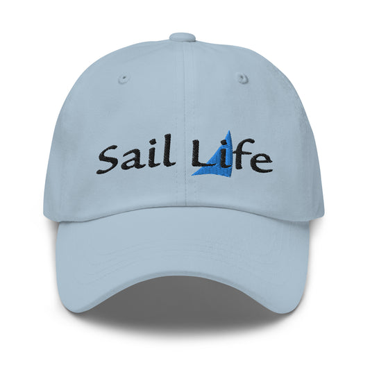 Baseball Cap - Sail Life - Blk Logo
