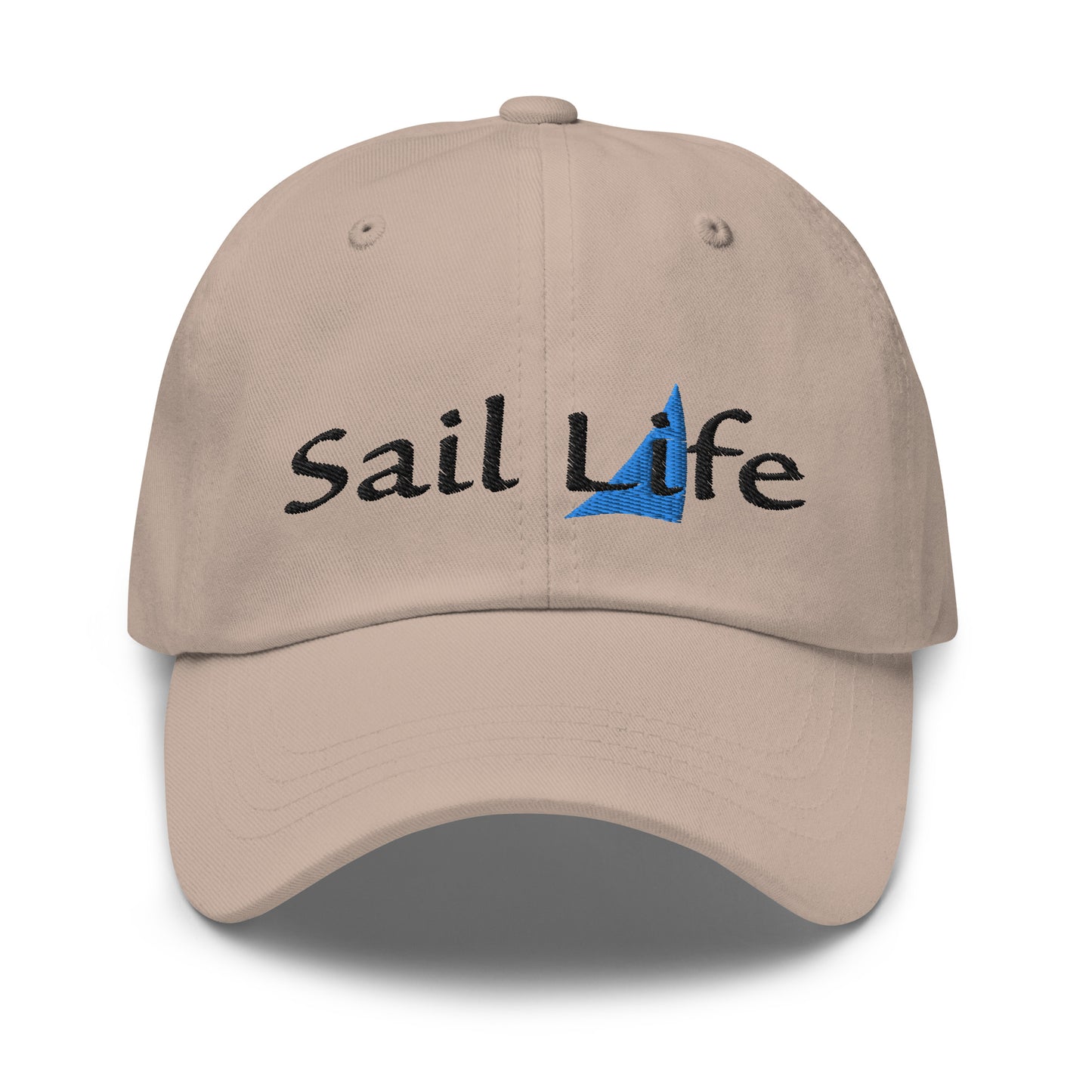 Baseball Cap - Sail Life - Blk Logo