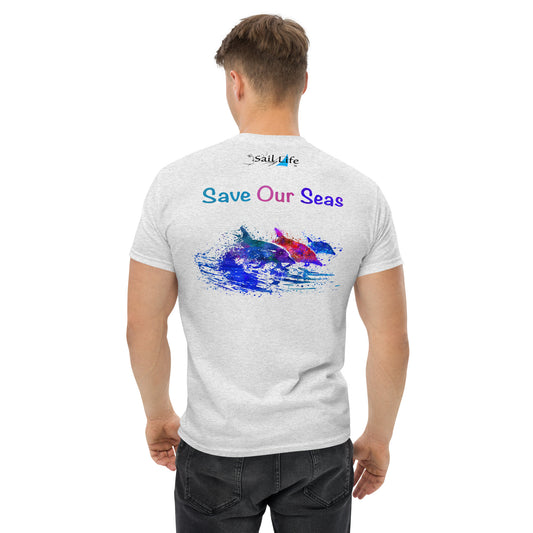 Save Our Seas-Dolphins-WC | Mens Classic Tee