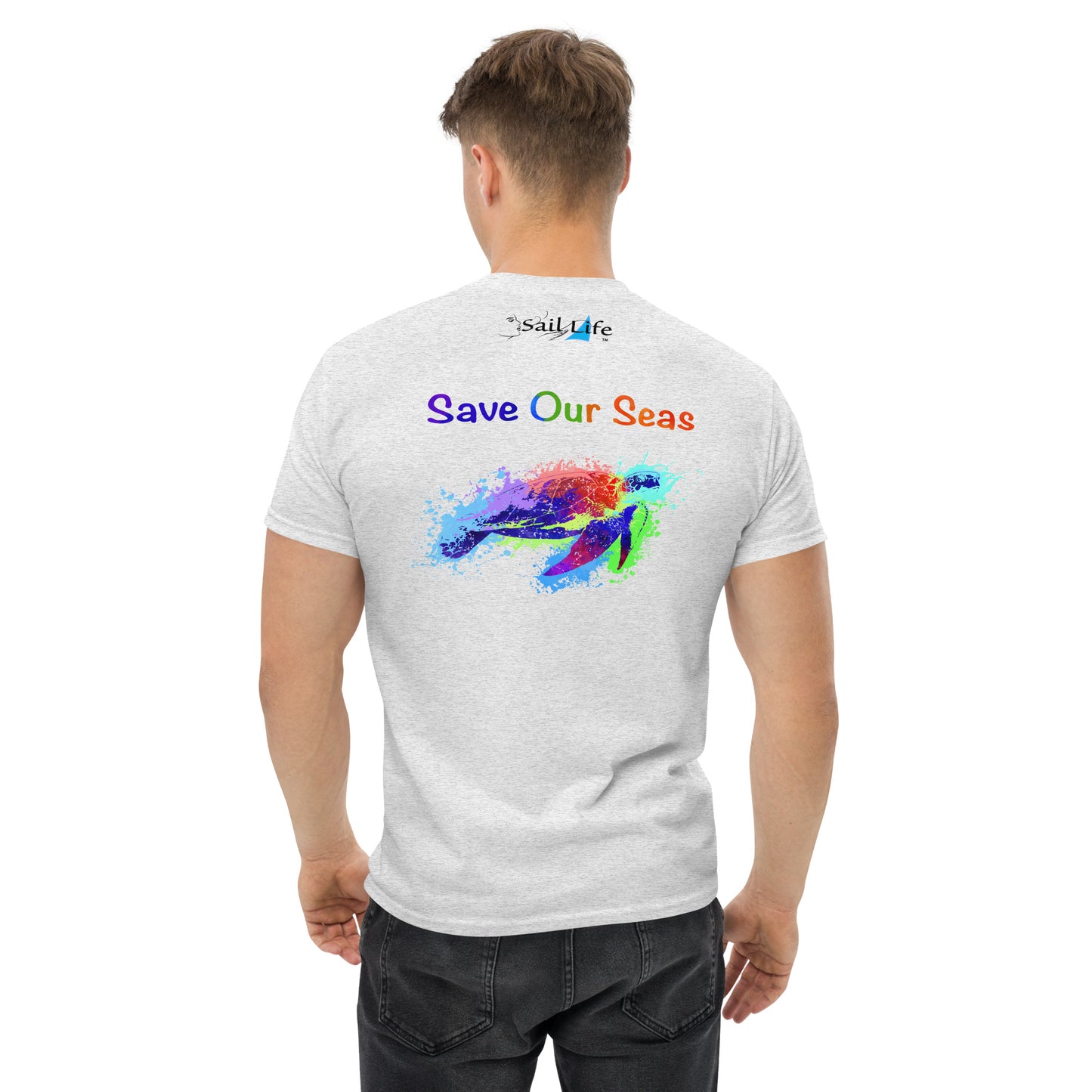 Save Our Seas-Sea Turtle-WC | Mens Classic Tee G5K