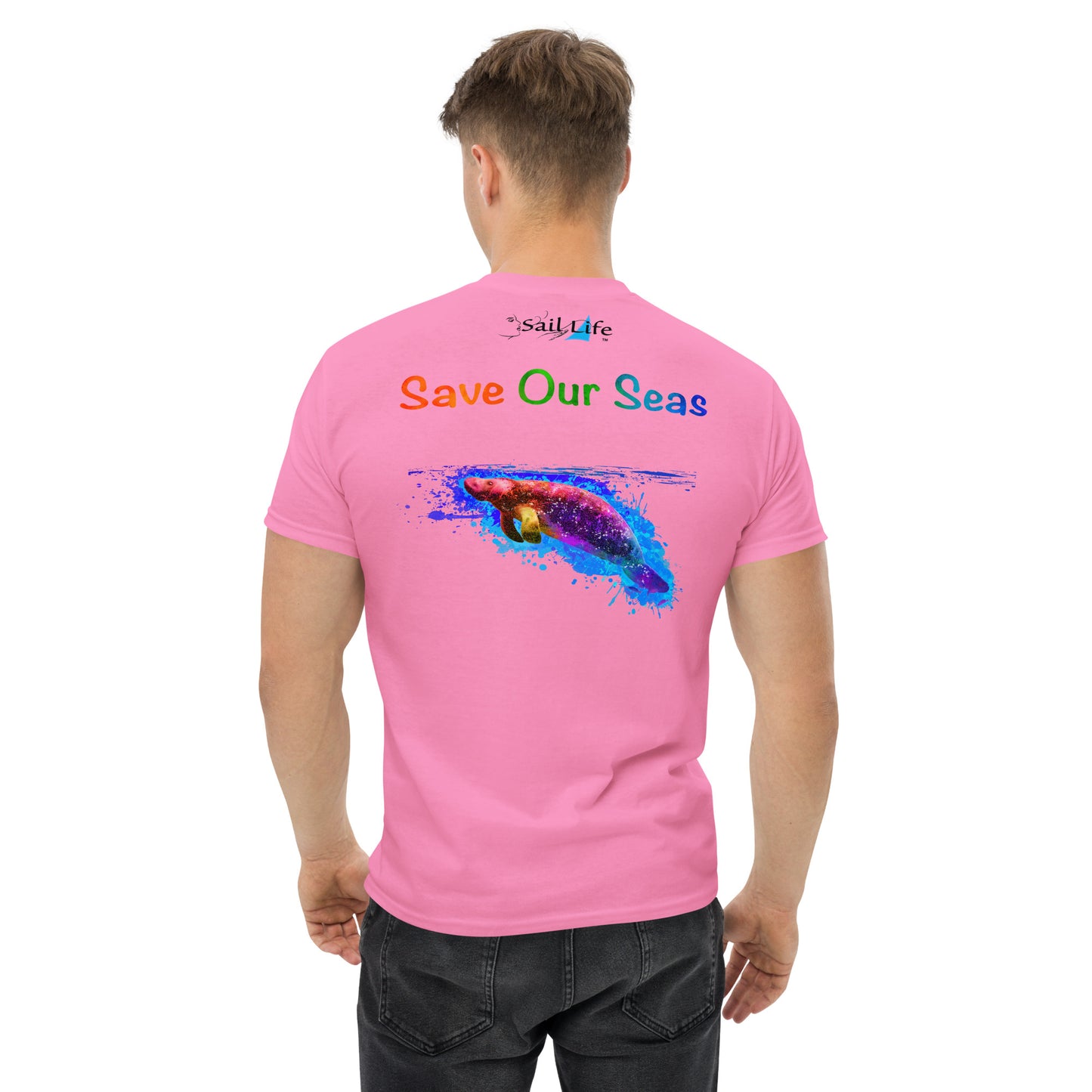 Save Our Seas-Manatee-WC | Mens Classic Tee