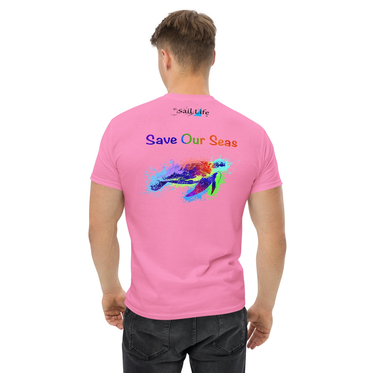 Save Our Seas-Sea Turtle-WC | Mens Classic Tee G5K