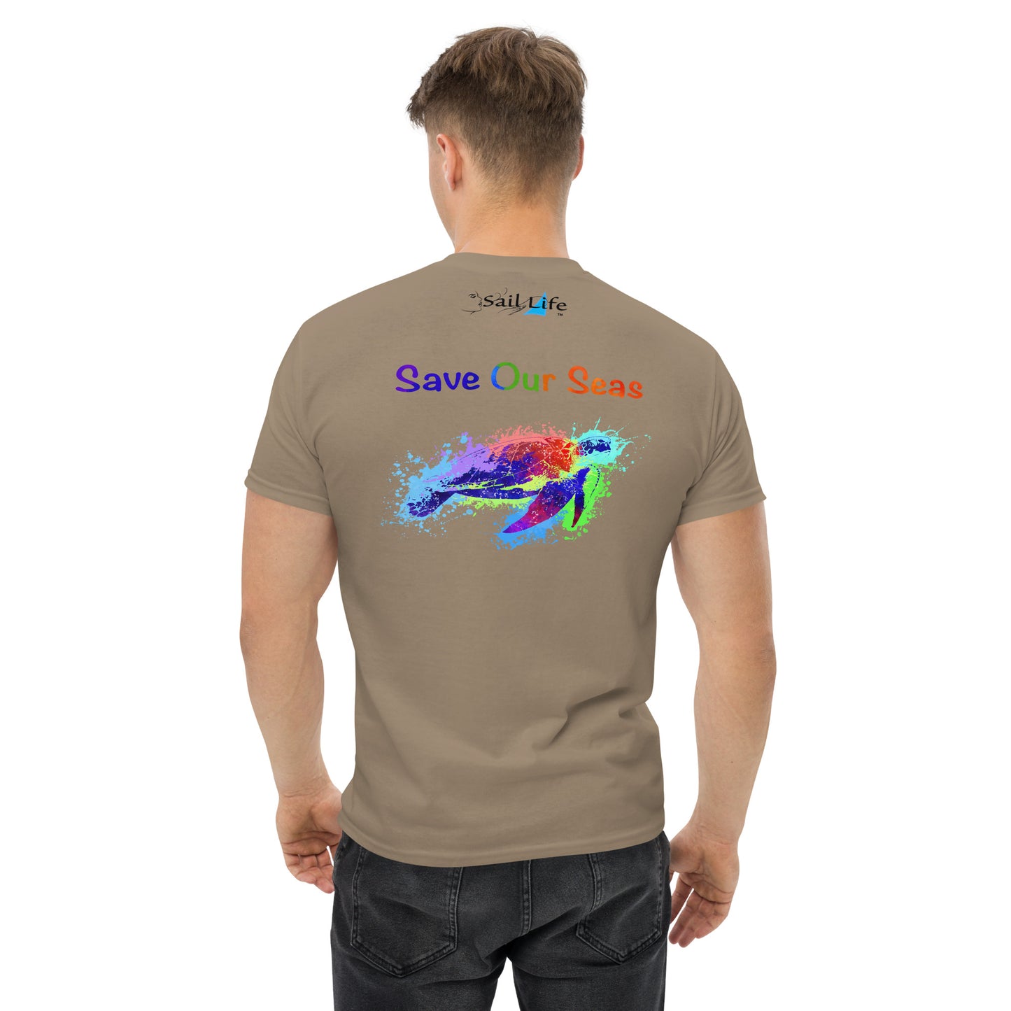 Save Our Seas-Sea Turtle-WC | Mens Classic Tee G5K