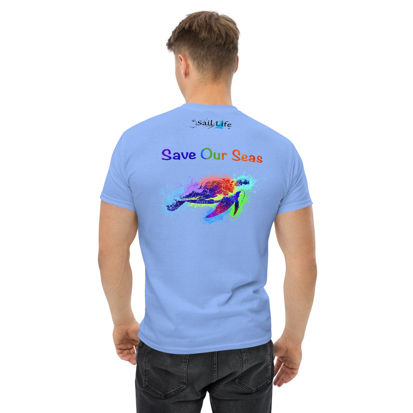 Save Our Seas-Sea Turtle-WC | Mens Classic Tee G5K