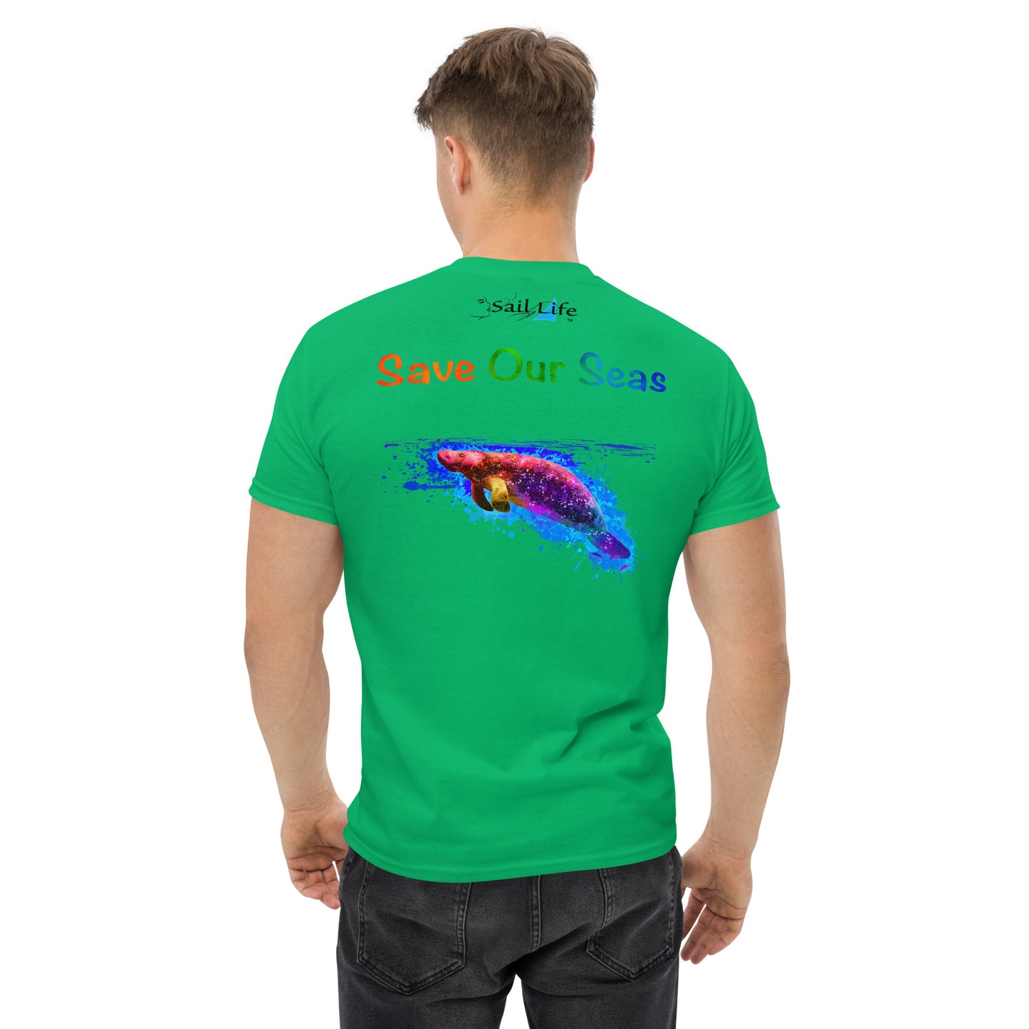 Save Our Seas-Manatee-WC | Mens Classic Tee