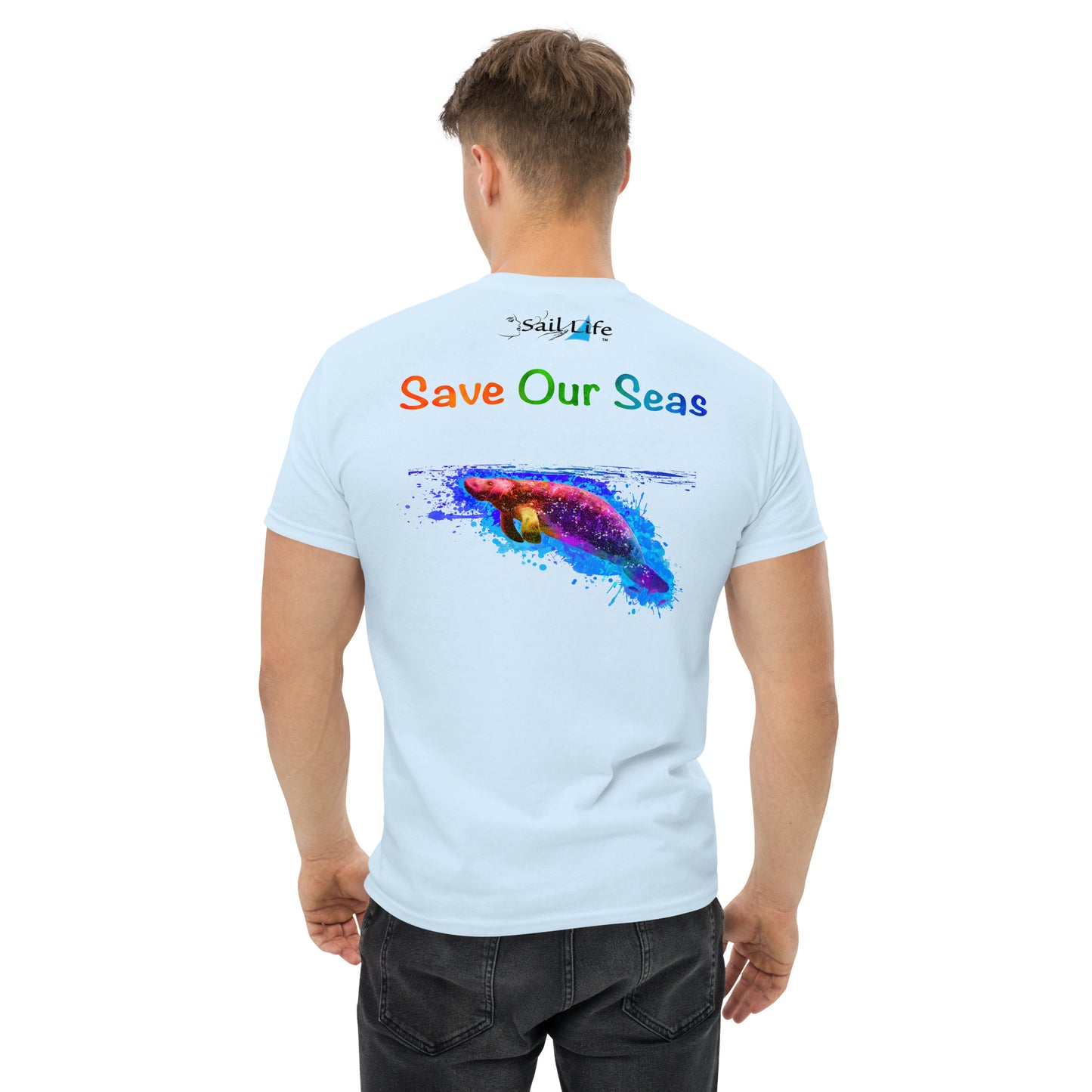 Save Our Seas-Manatee-WC | Mens Classic Tee