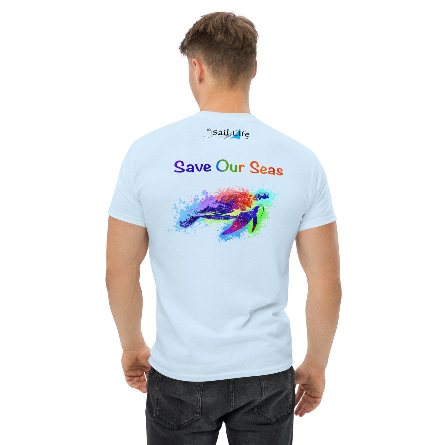 Save Our Seas-Sea Turtle-WC | Mens Classic Tee G5K