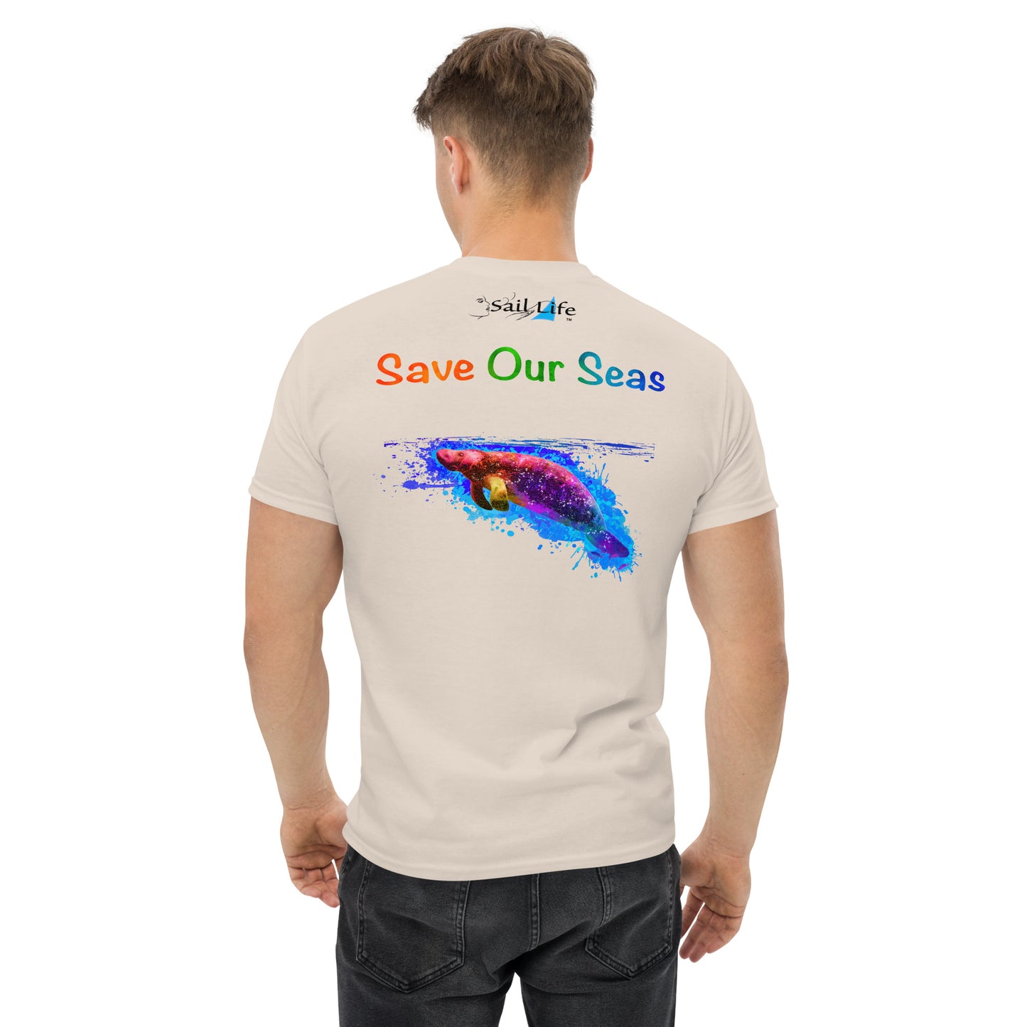 Save Our Seas-Manatee-WC | Mens Classic Tee