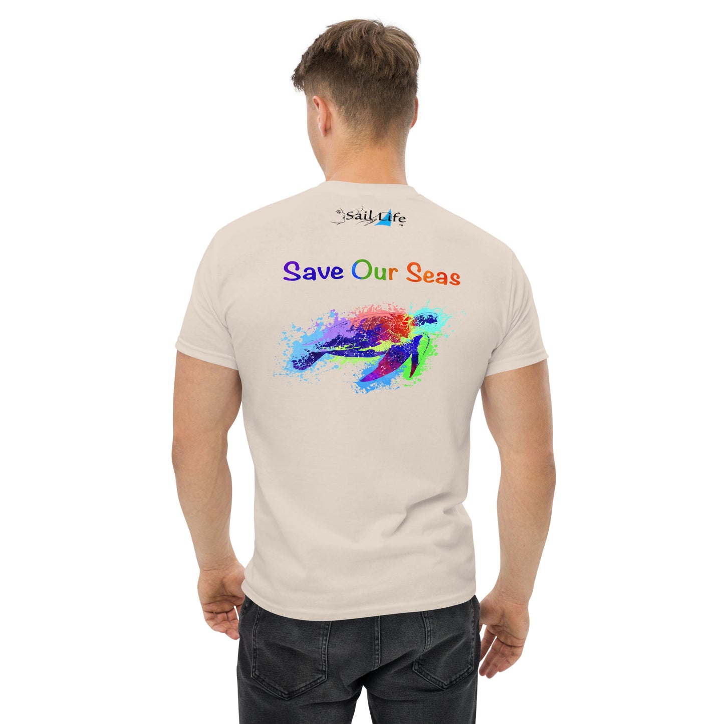 Save Our Seas-Sea Turtle-WC | Mens Classic Tee G5K