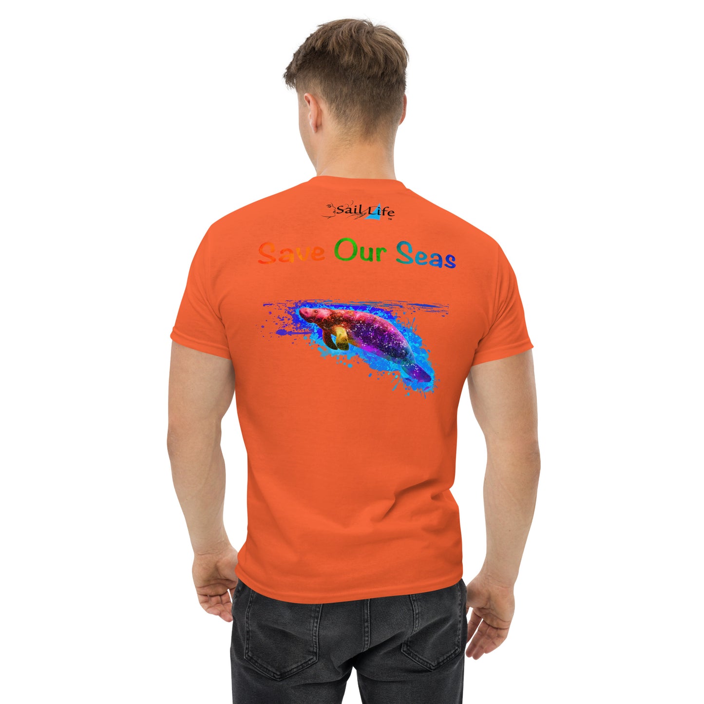 Save Our Seas-Manatee-WC | Mens Classic Tee