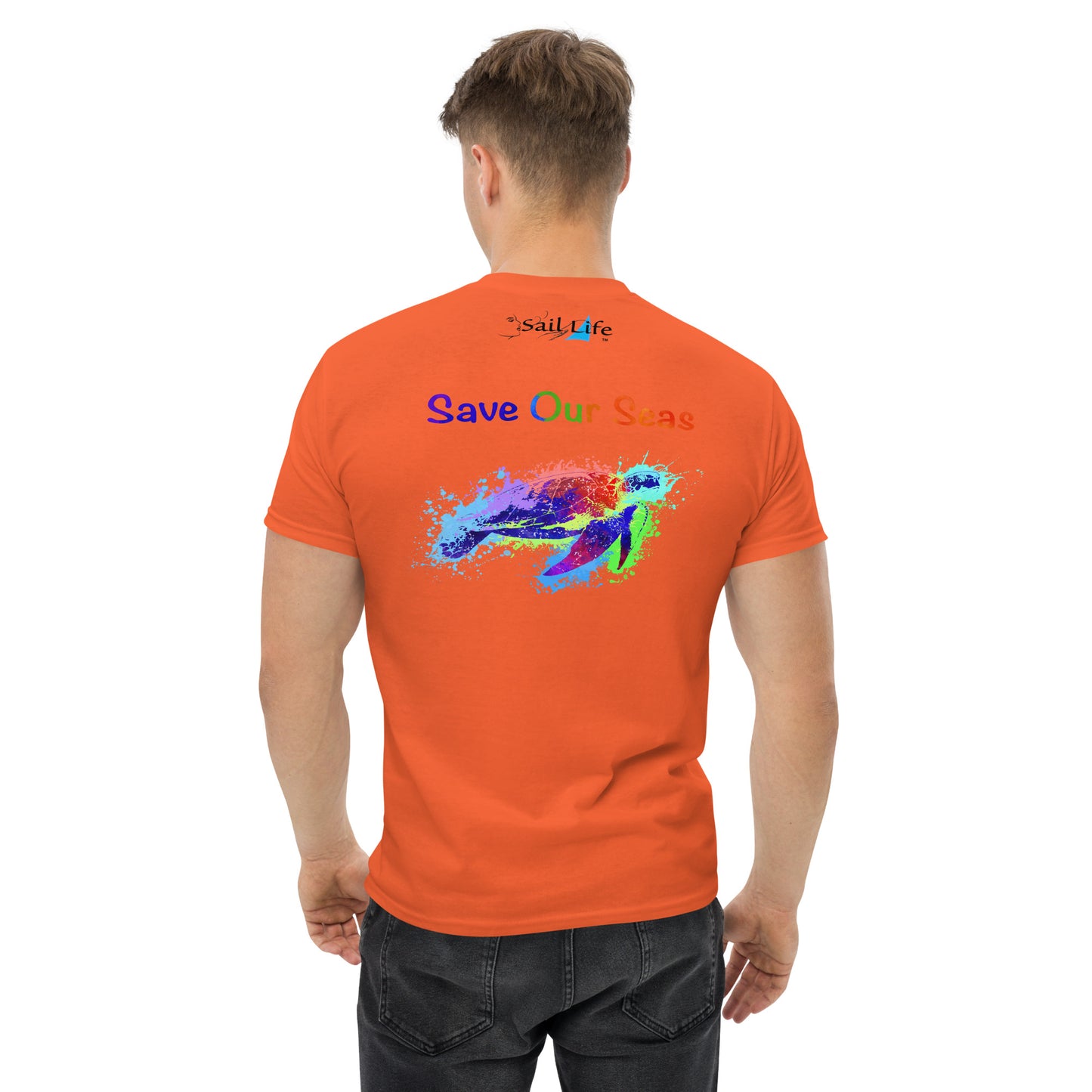 Save Our Seas-Sea Turtle-WC | Mens Classic Tee G5K