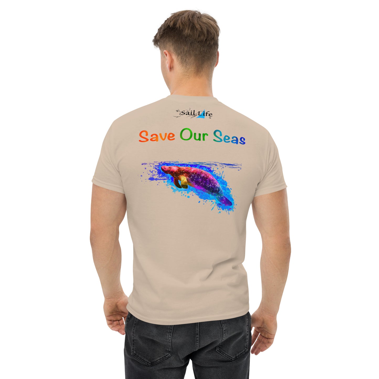 Save Our Seas-Manatee-WC | Mens Classic Tee