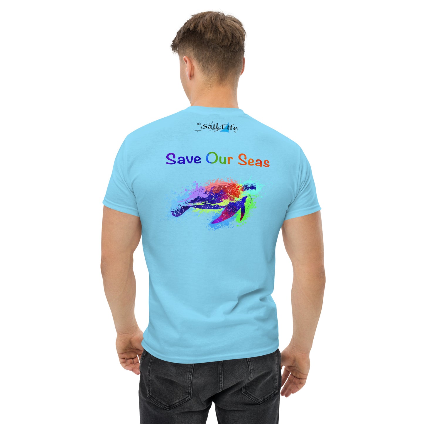 Save Our Seas-Sea Turtle-WC | Mens Classic Tee G5K