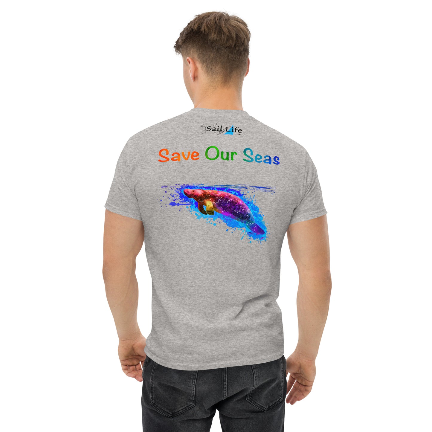 Save Our Seas-Manatee-WC | Mens Classic Tee