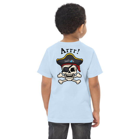Pirate-Arrr!-B | Toddler Jersey T-shirt