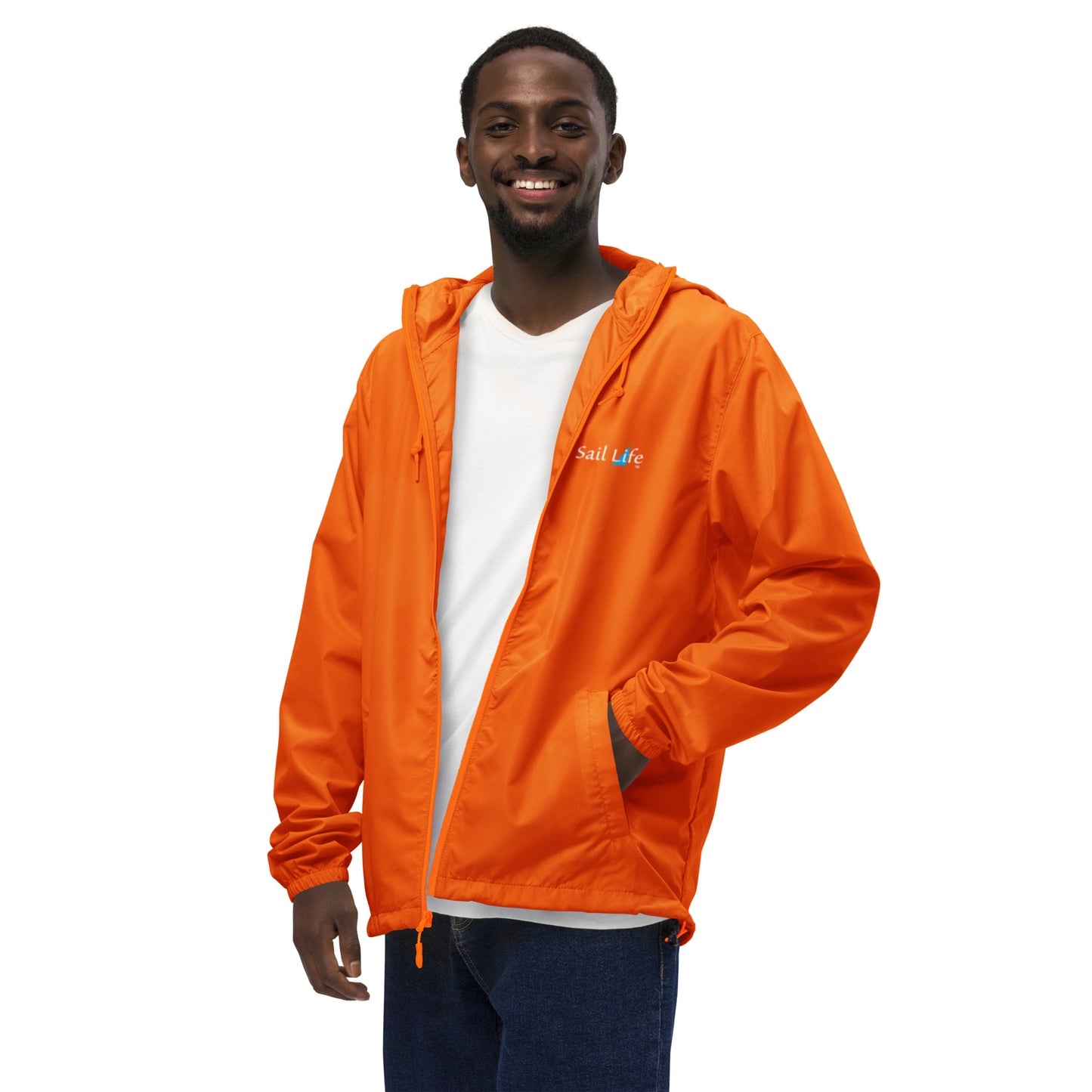 Unisex Lightweight Zip Up Rainjacket