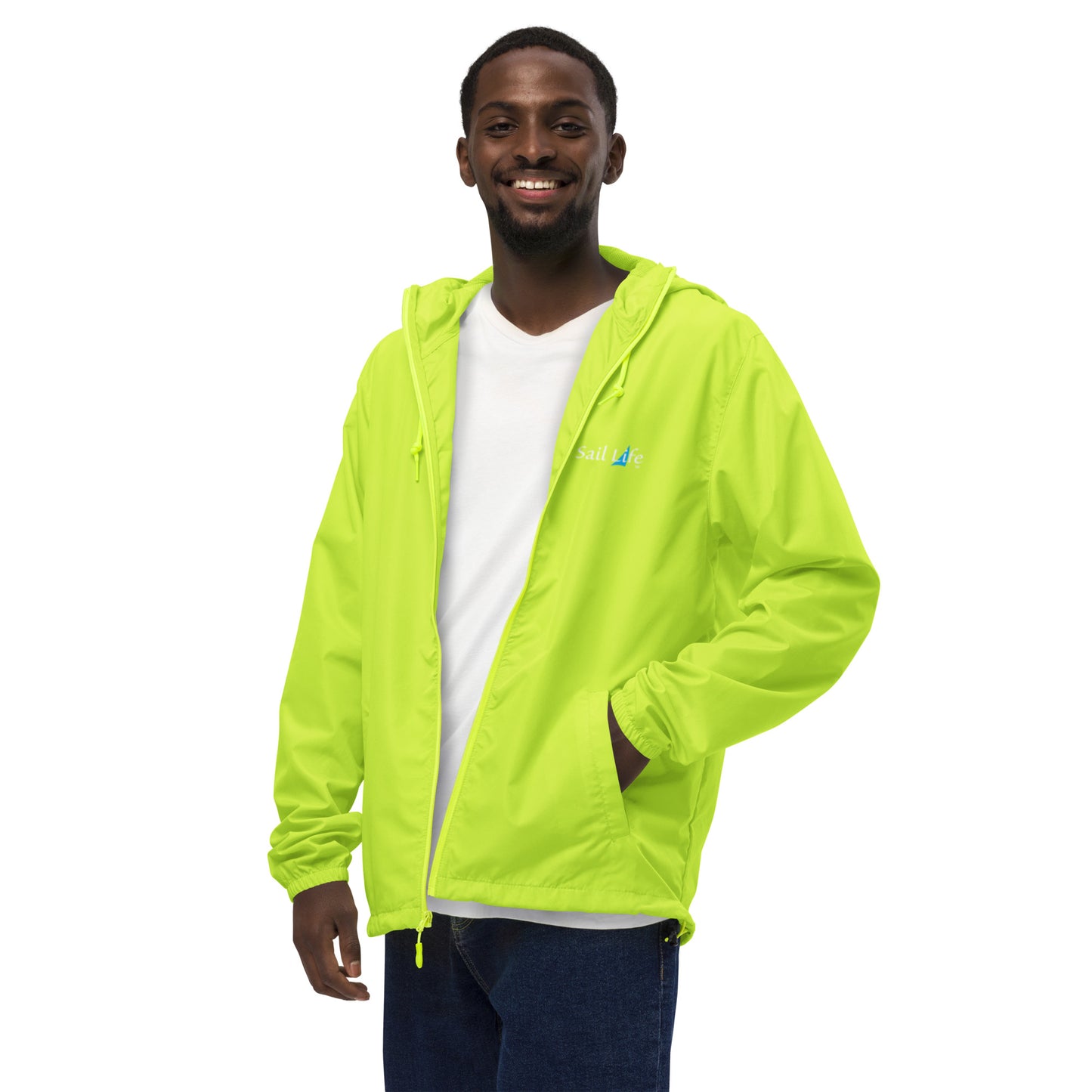 Unisex Lightweight Zip Up Rainjacket