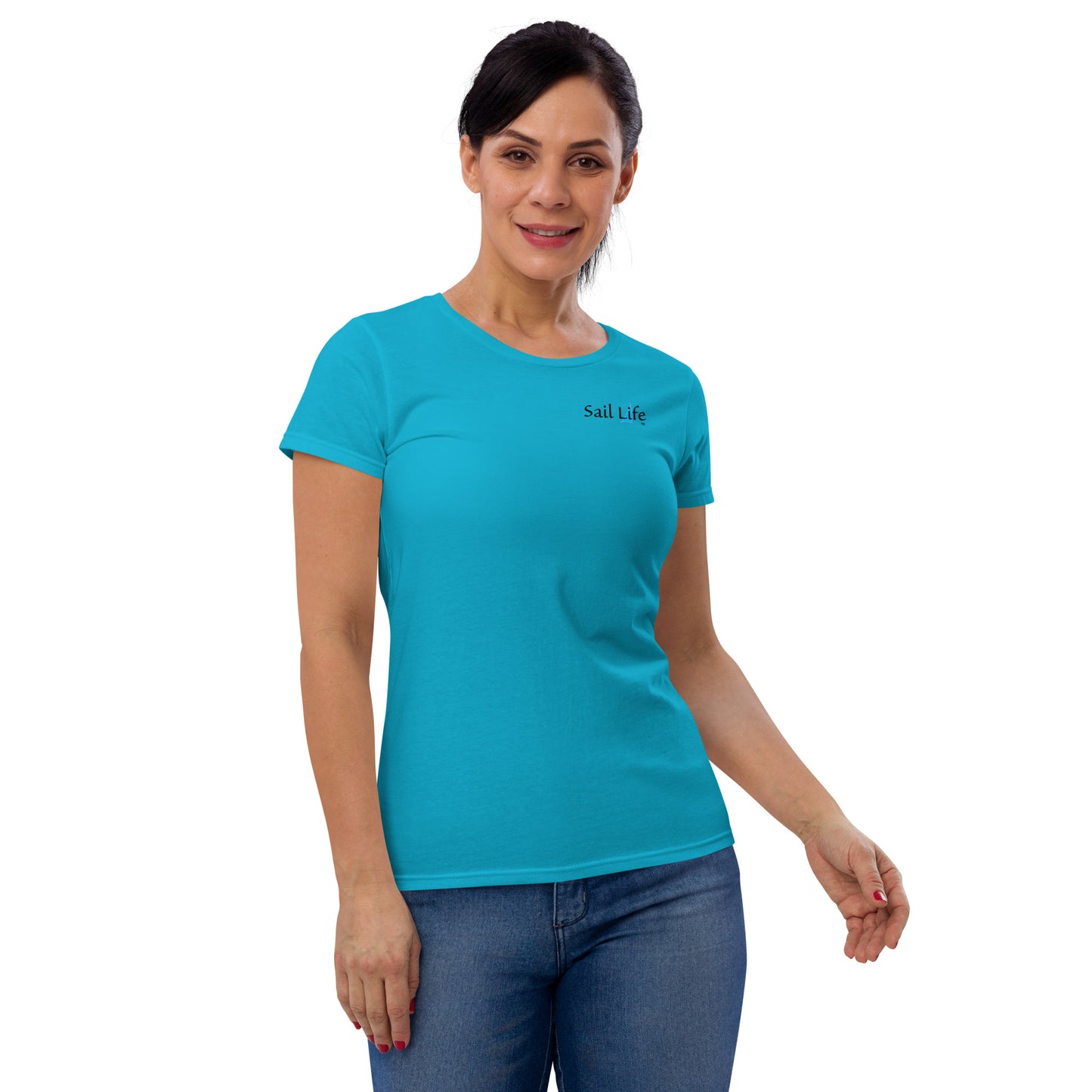 Save Our Seas-Sea Turtle-WC | Women's Fashion Fitted Tee