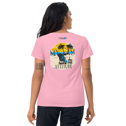 Key West Attitude - B | Women's Short Sleeve t-shirt