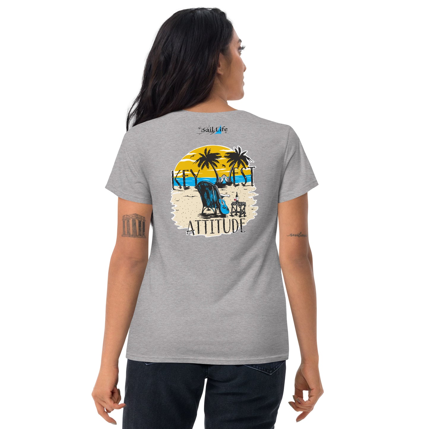 Key West Attitude - B | Women's Short Sleeve t-shirt