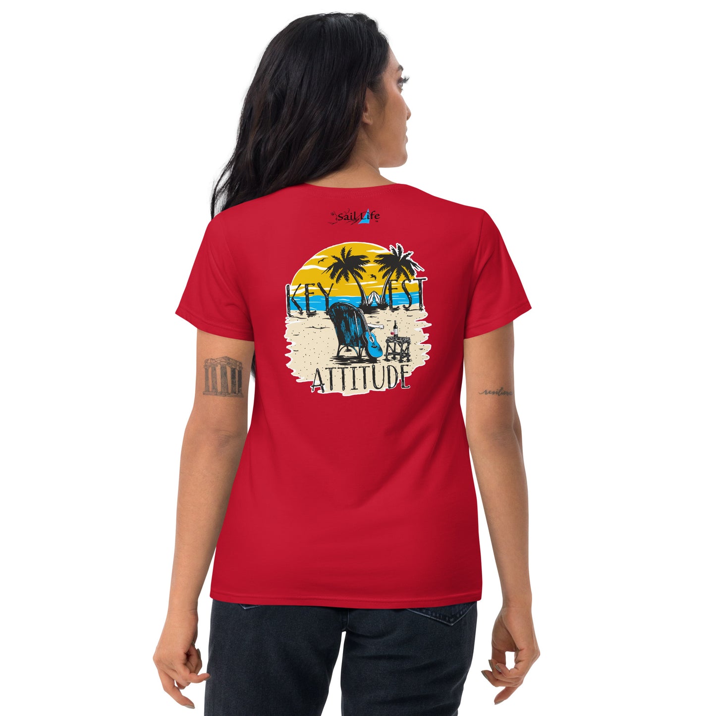 Key West Attitude - B | Women's Short Sleeve t-shirt