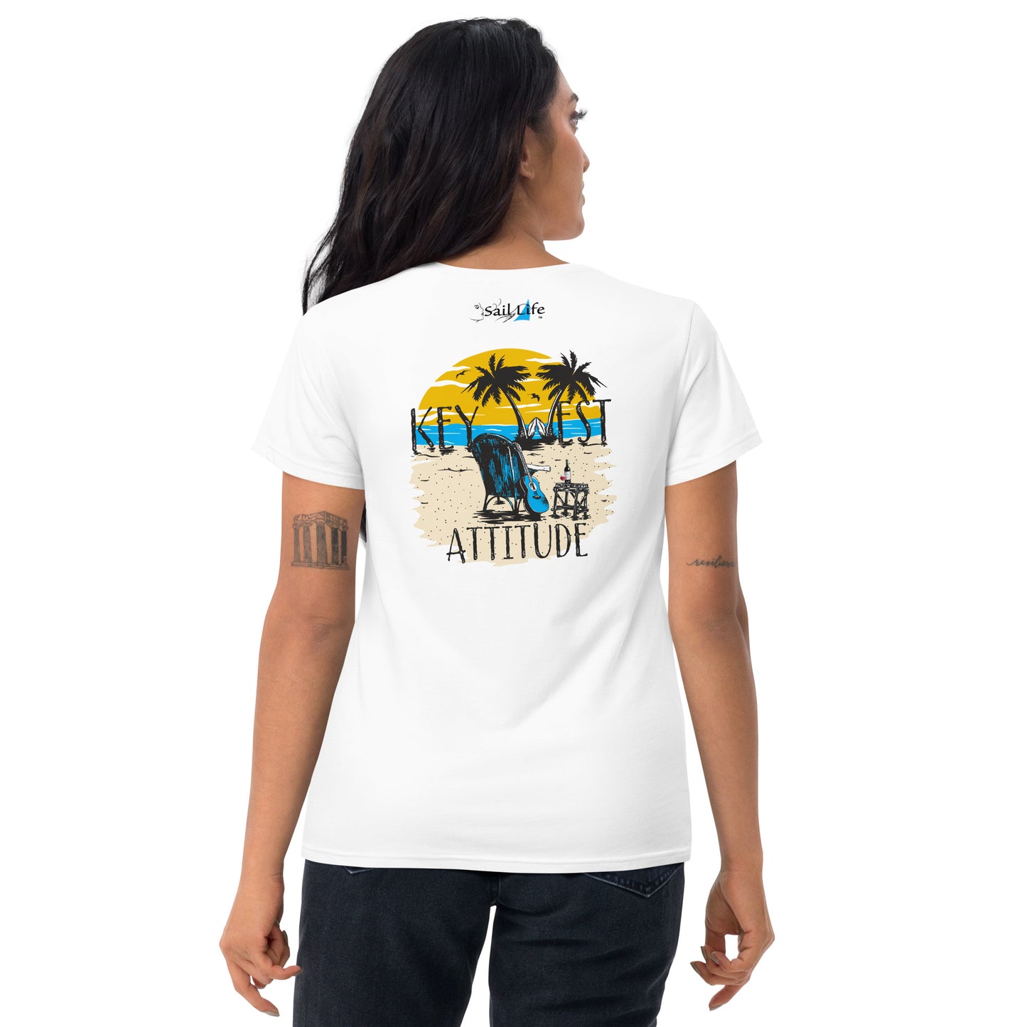 Key West Attitude - B | Women's Short Sleeve t-shirt