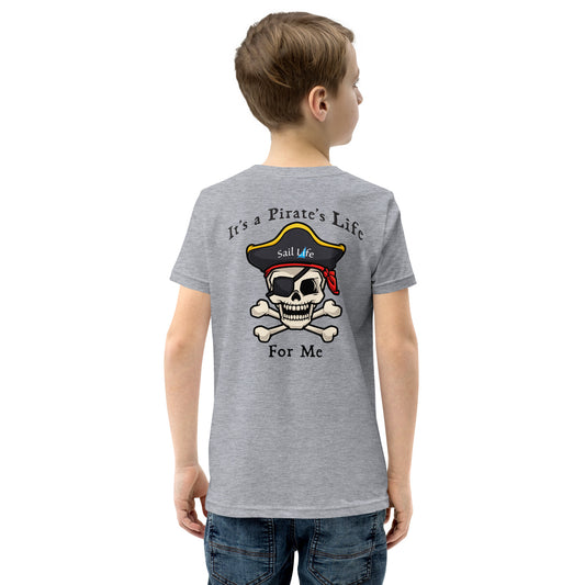 Pirate-Life-B | Boy's Youth Short Sleeve T-Shirt