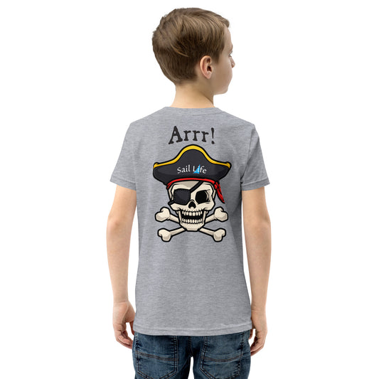 Pirate-Arrr!-B | Boy's Short Sleeve T-Shirt