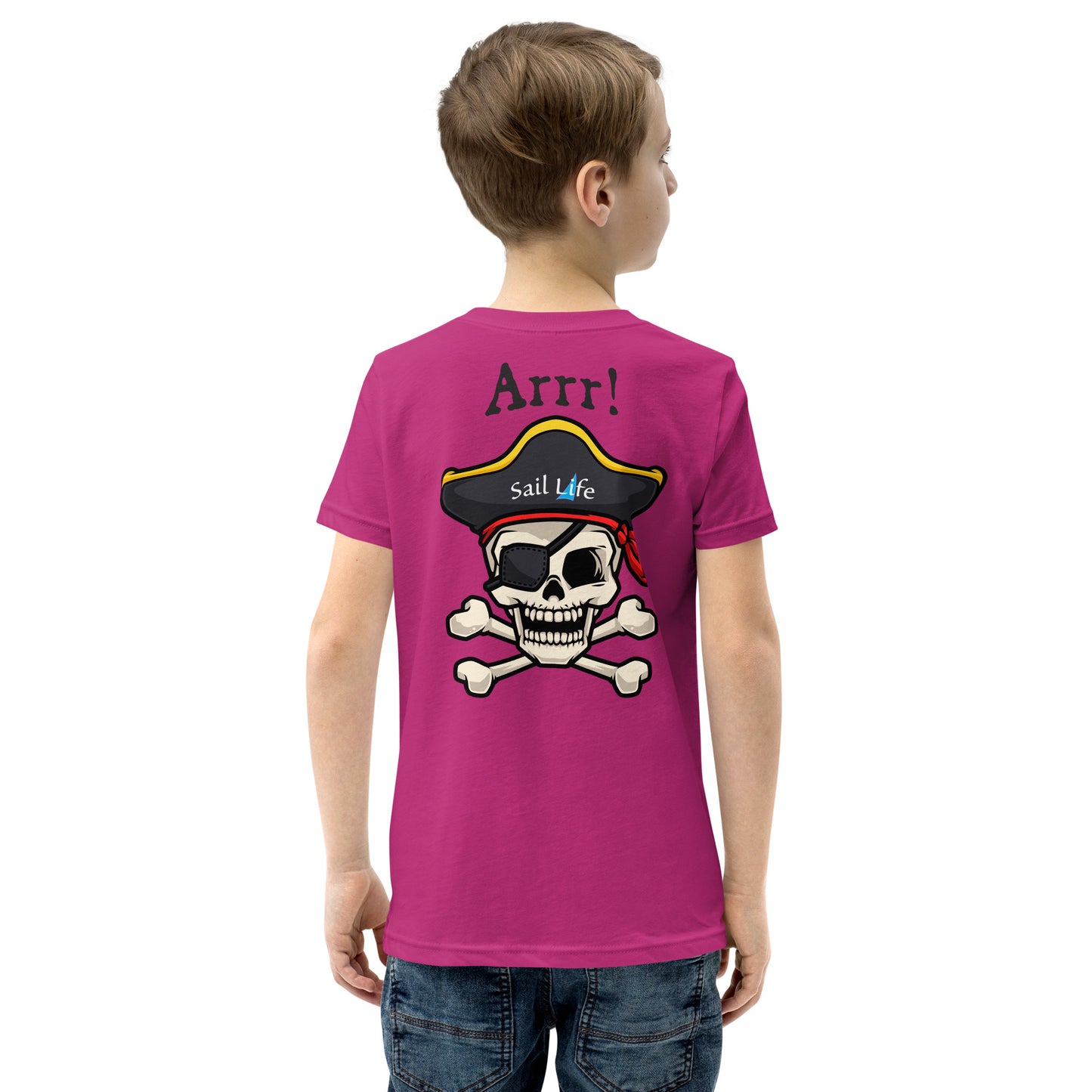 Pirate-Arrr!-B | Boy's Short Sleeve T-Shirt