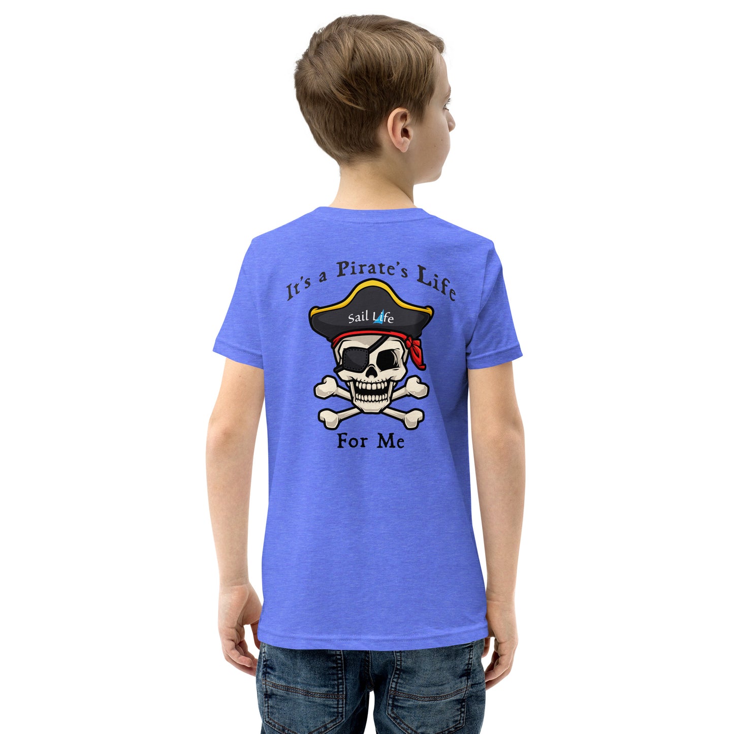 Pirate-Life-B | Boy's Youth Short Sleeve T-Shirt