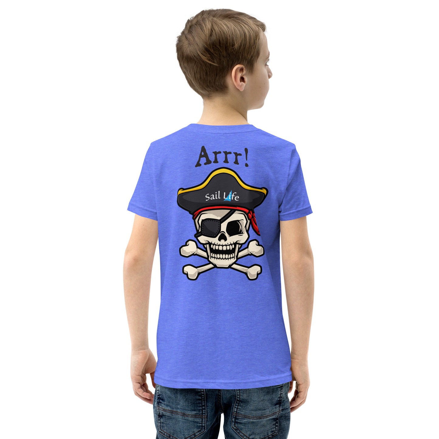 Pirate-Arrr!-B | Boy's Short Sleeve T-Shirt