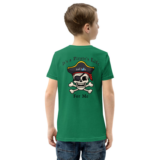 Pirate-Life-B | Boy's Short Sleeve T-Shirt