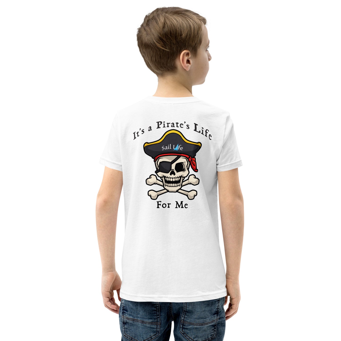 Pirate-Life-B | Boy's Youth Short Sleeve T-Shirt