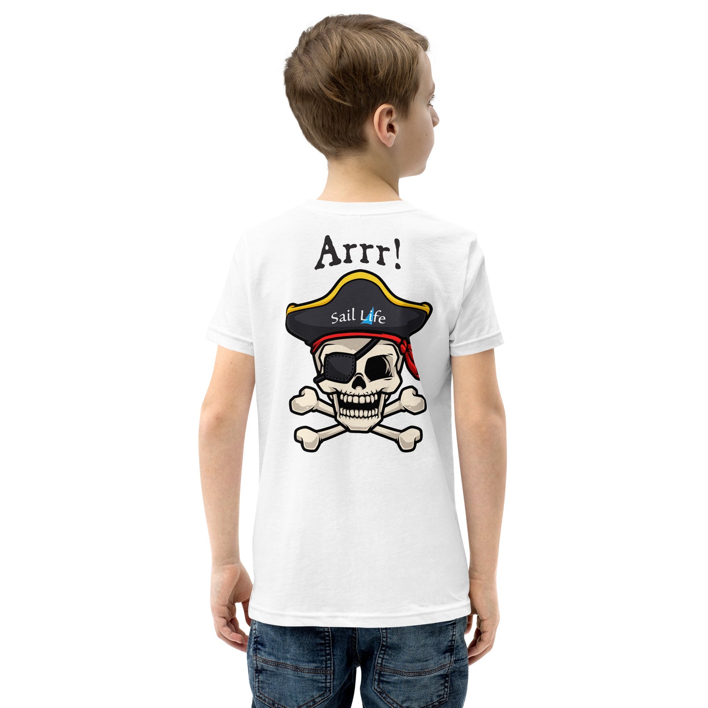 Pirate-Arrr!-B | Boy's Short Sleeve T-Shirt