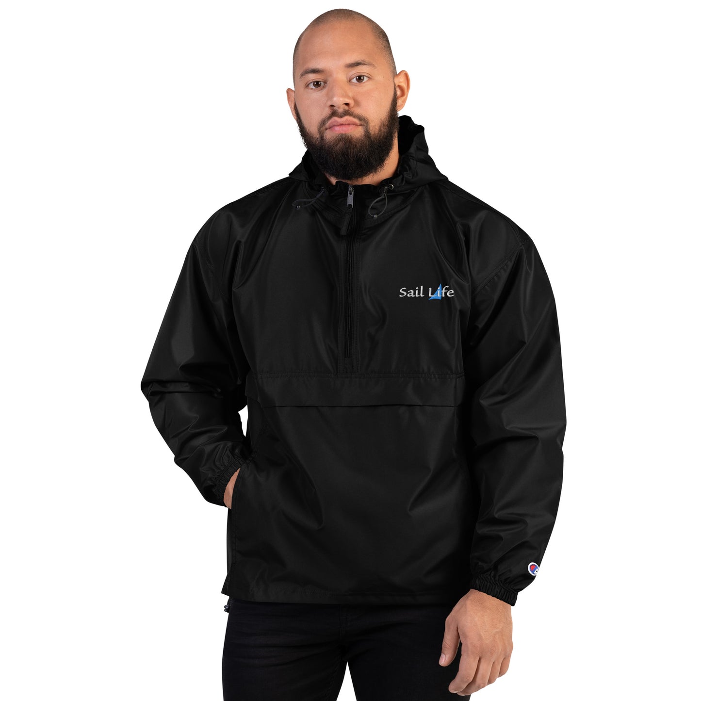 Embroidered Champion Packable Jacket - Men's