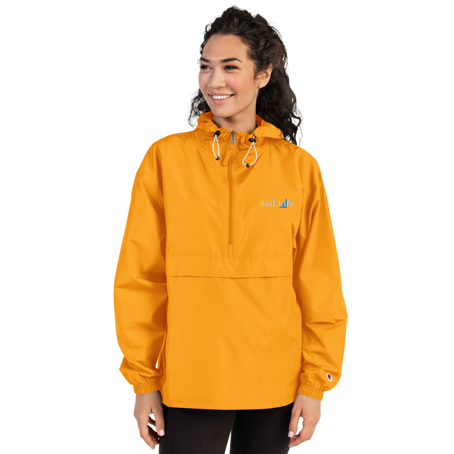 Embroidered Champion Packable Jacket - Women's