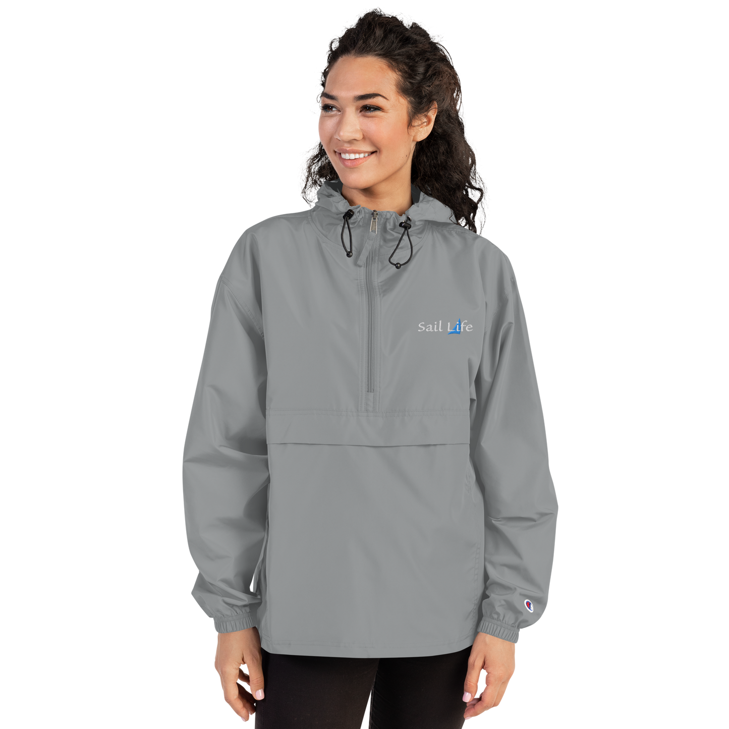 Embroidered Champion Packable Jacket - Women's