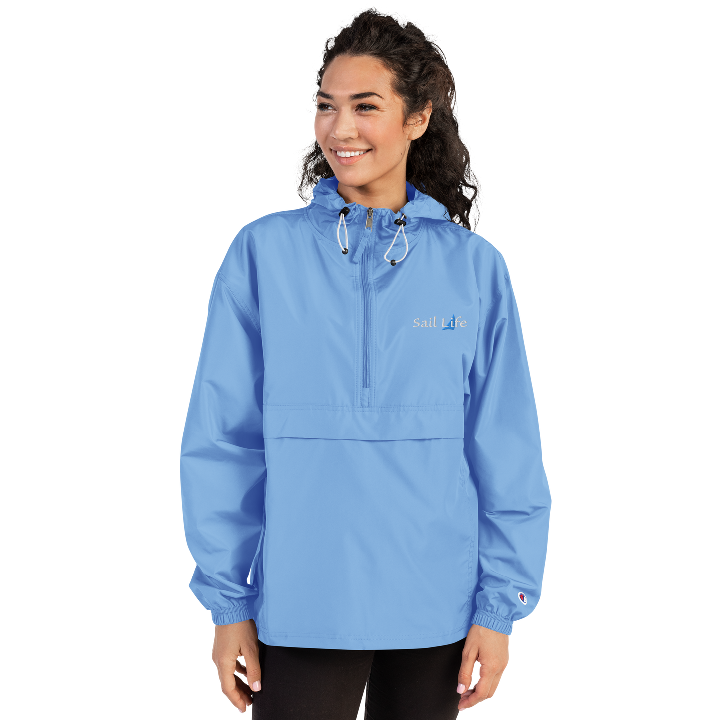 Embroidered Champion Packable Jacket - Women's