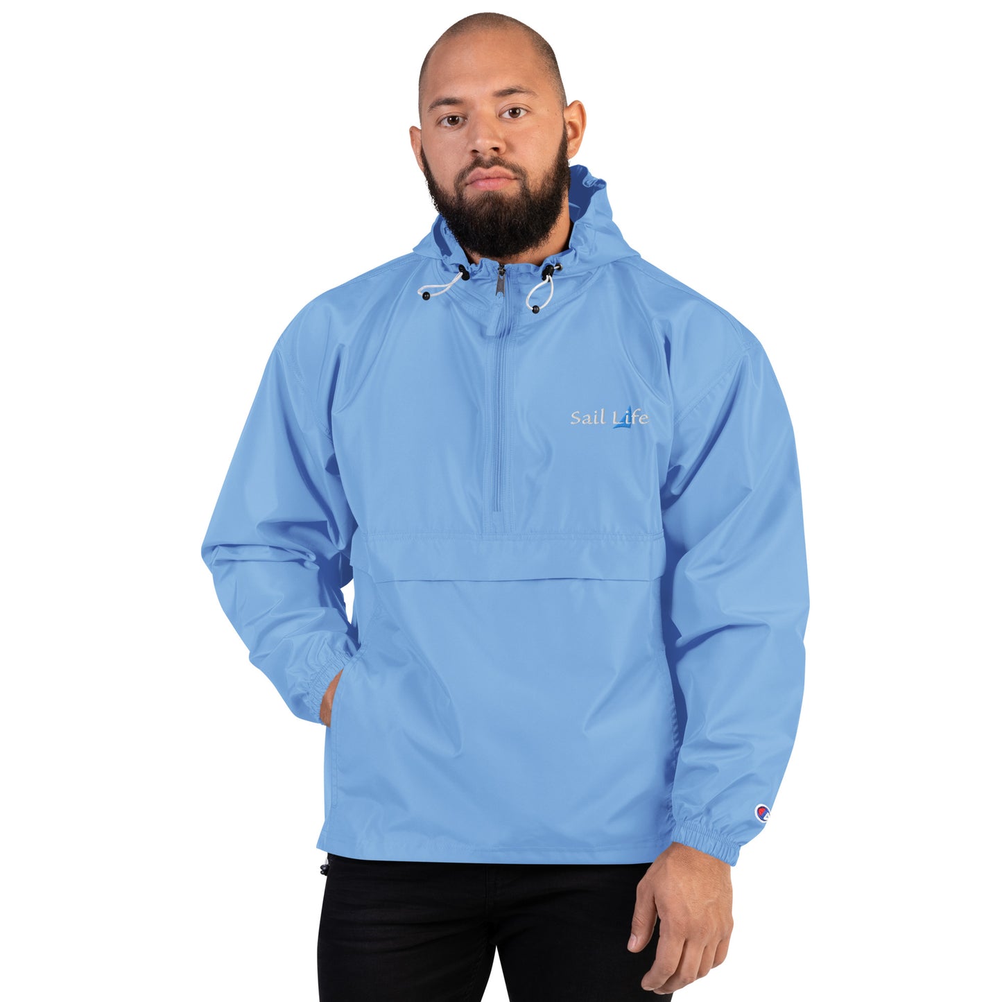 Embroidered Champion Packable Jacket - Men's