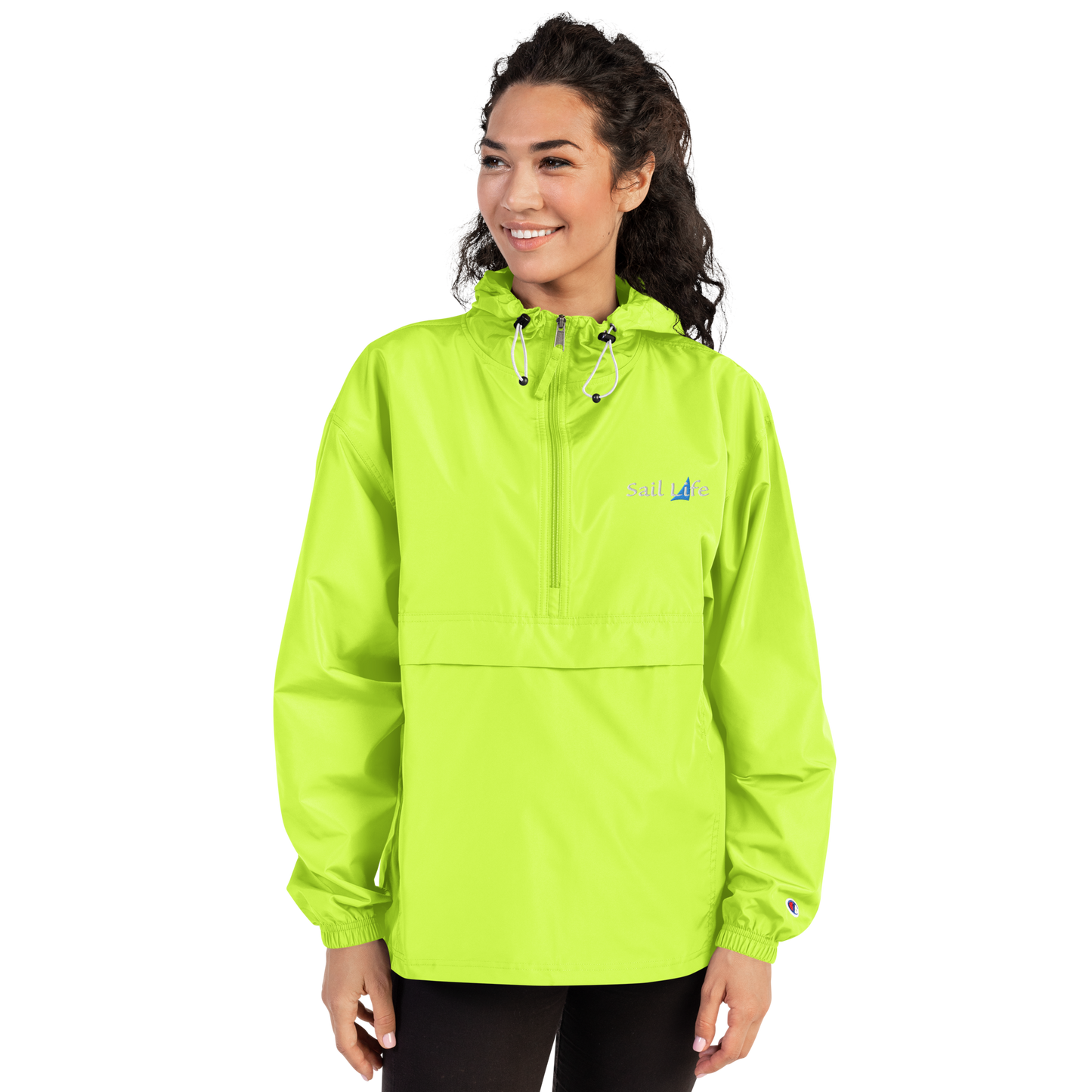 Embroidered Champion Packable Jacket - Women's