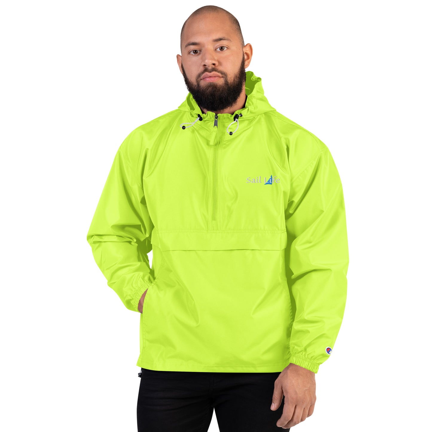 Embroidered Champion Packable Jacket - Men's