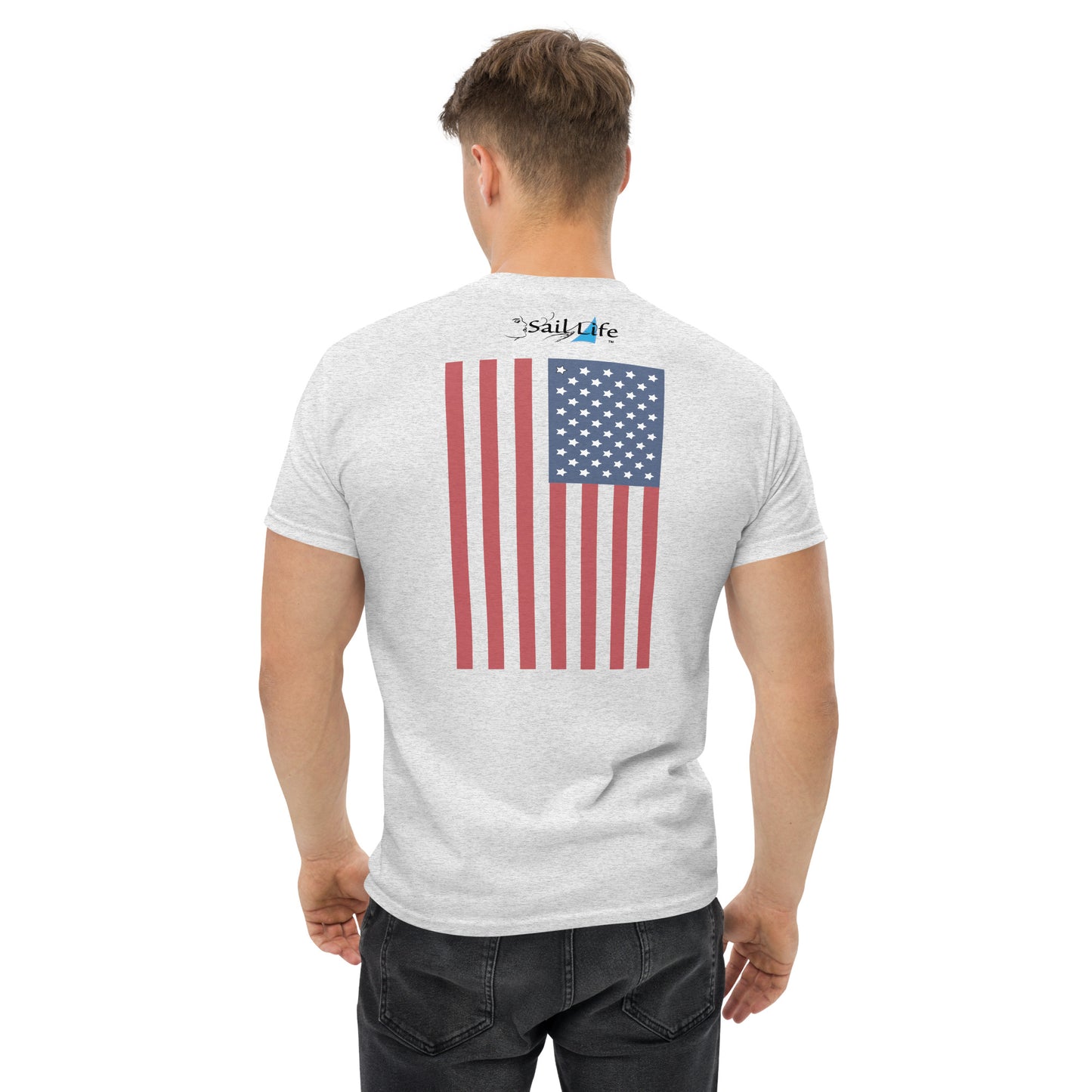 US Flag - Vertical-B | Men's Classic Tee - G5K