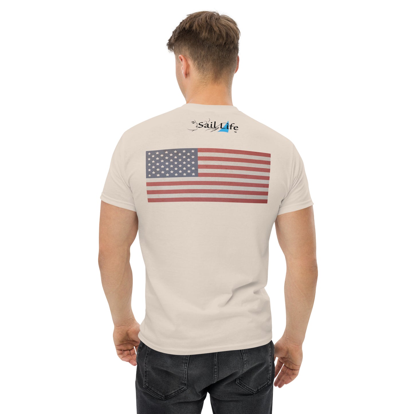 US Flag - Vintage-B | Men's Classic Tee - G5K