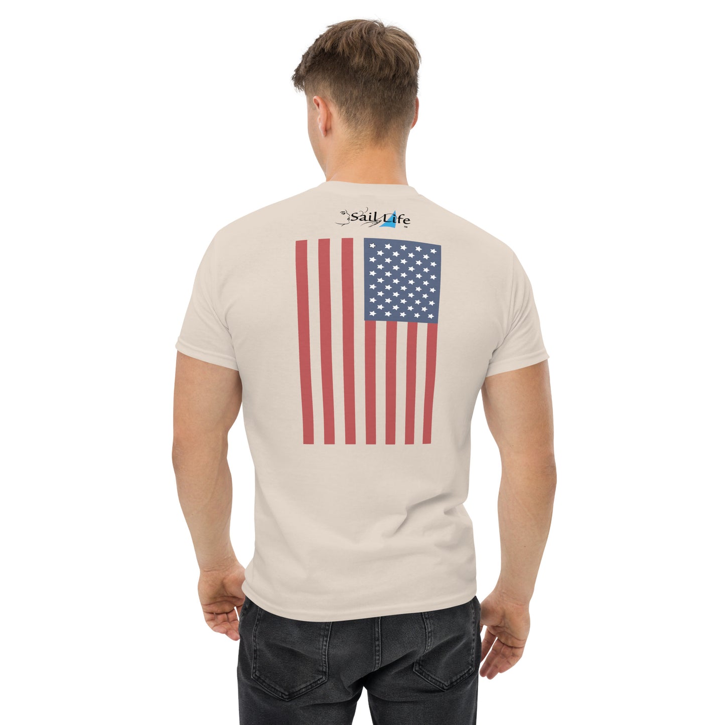 US Flag - Vertical-B | Men's Classic Tee - G5K