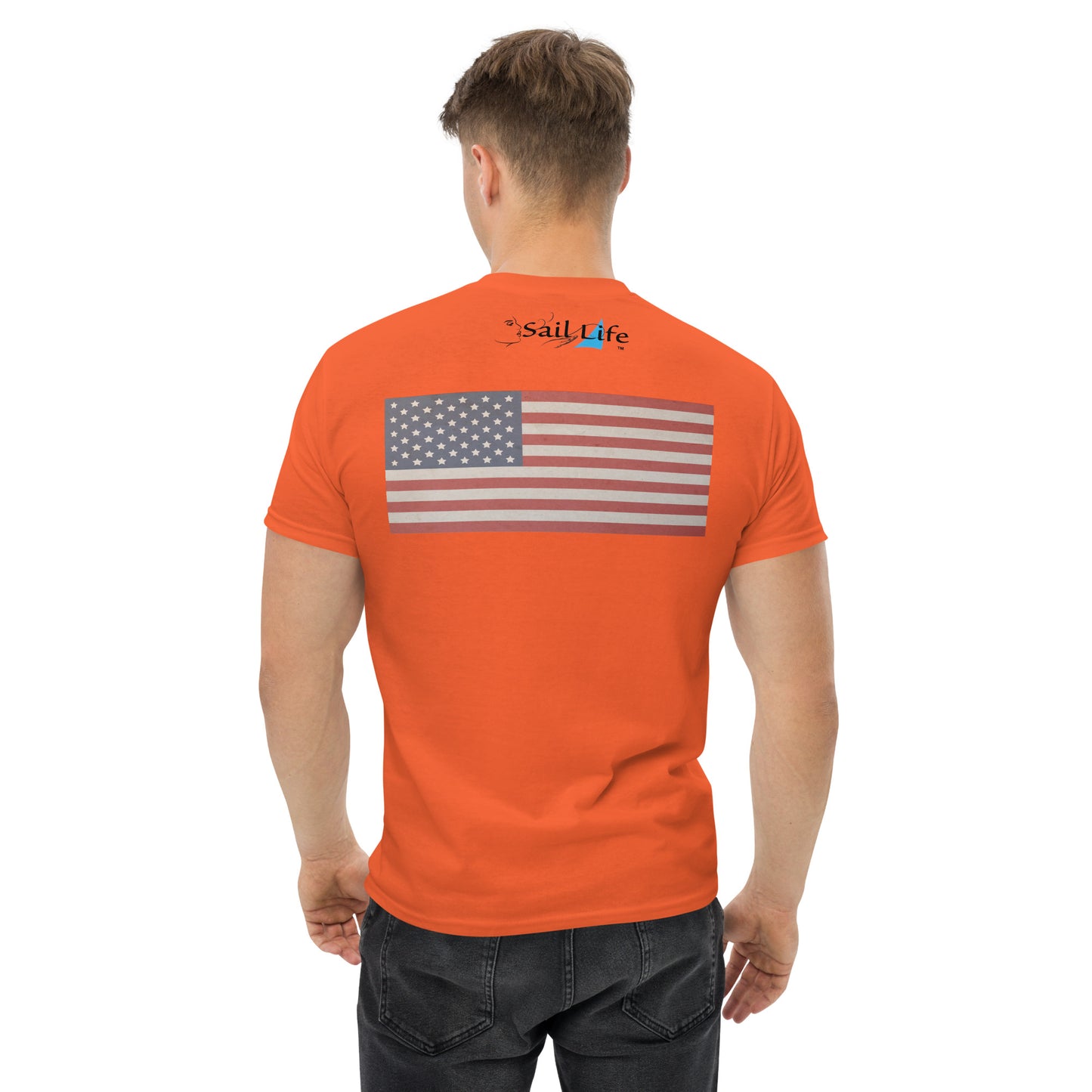 US Flag - Vintage-B | Men's Classic Tee - G5K