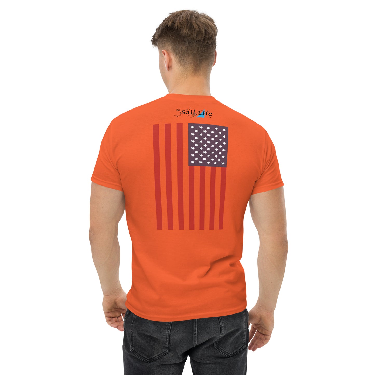 US Flag - Vertical-B | Men's Classic Tee - G5K